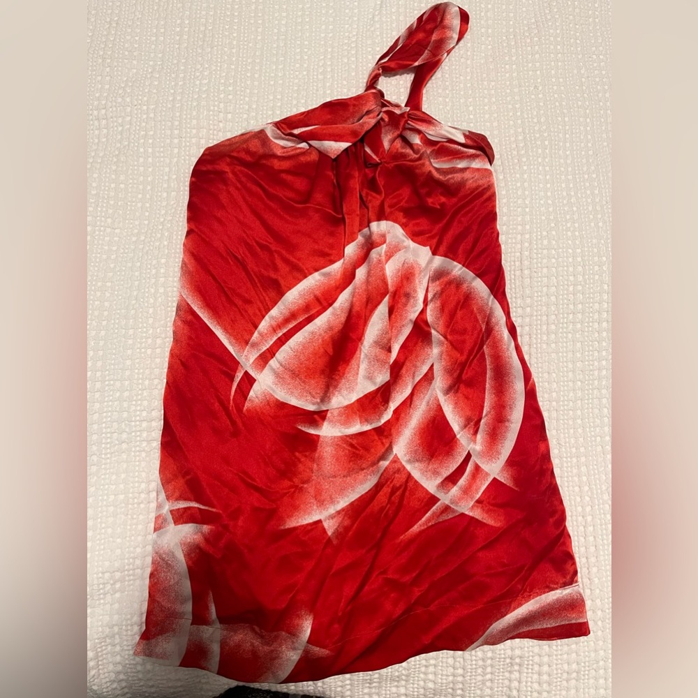 BCBG Red Cocktail Dress sz XS
